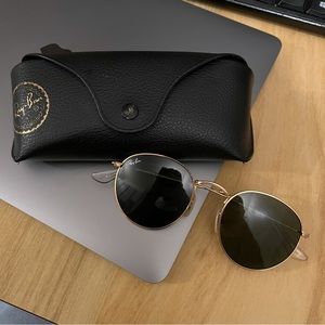 Rayban Gold Sunglasses!